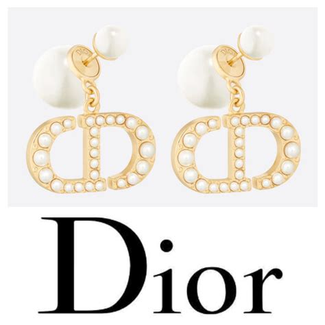 dior earring 2021|Dior pearl earrings.